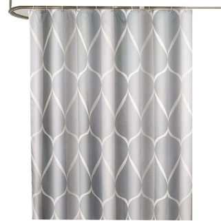 프린트 샤워 커튼